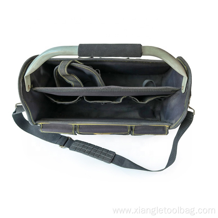 Big Zipped Electrician Carpentry Industry Open Tool Bag